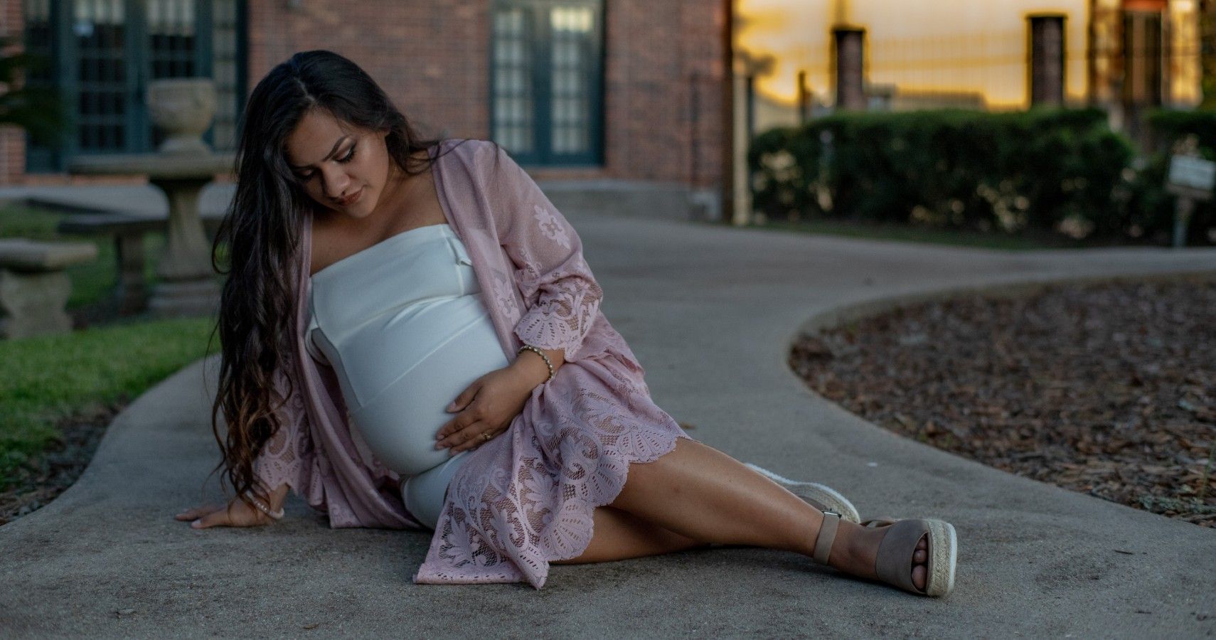 A pregnant bell that has dropped can signal many things to the expecting mother