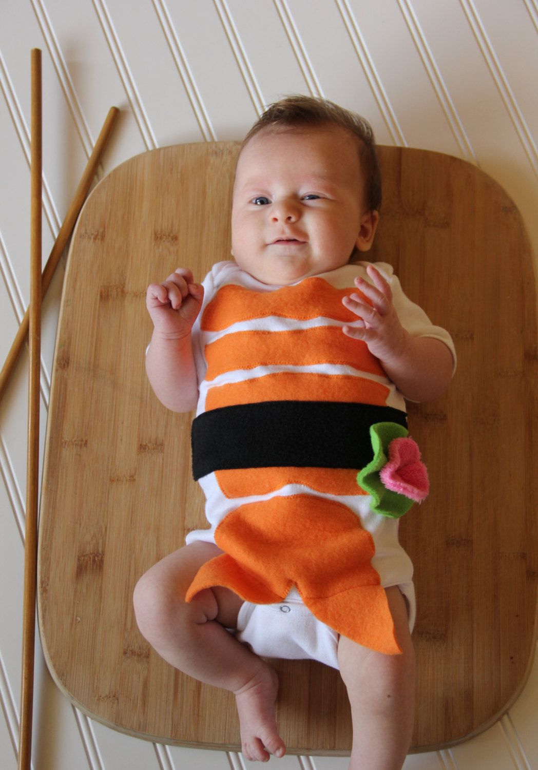 baby sushi outfit