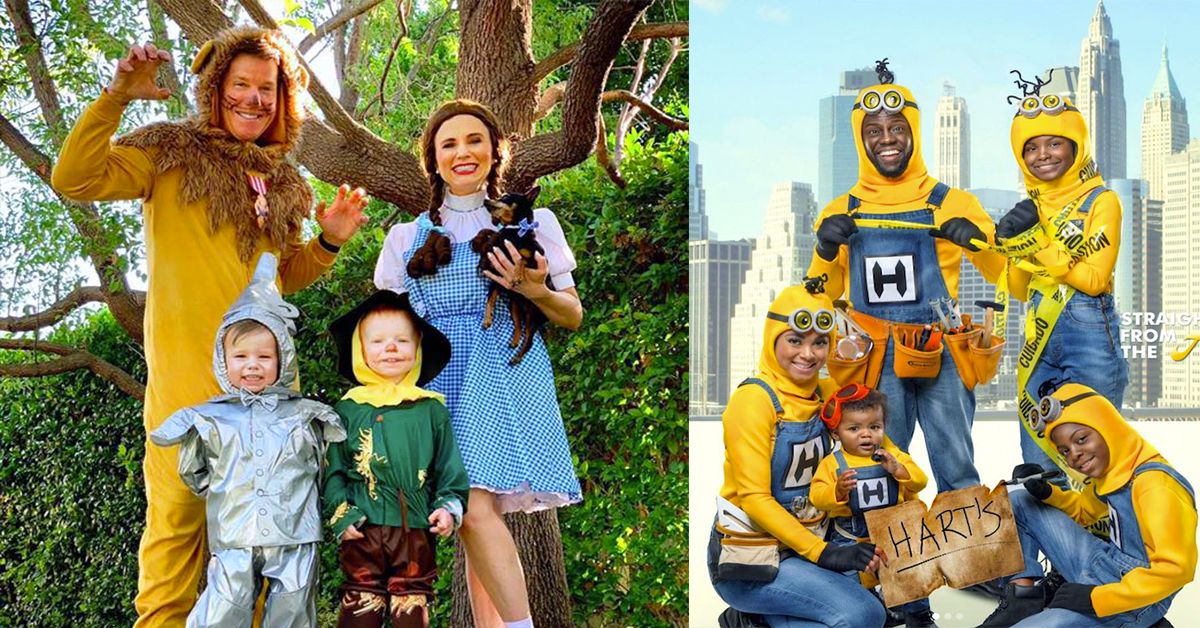 We've Rounded Up The 30 Best Celeb Family Halloween Costumes Of 2018