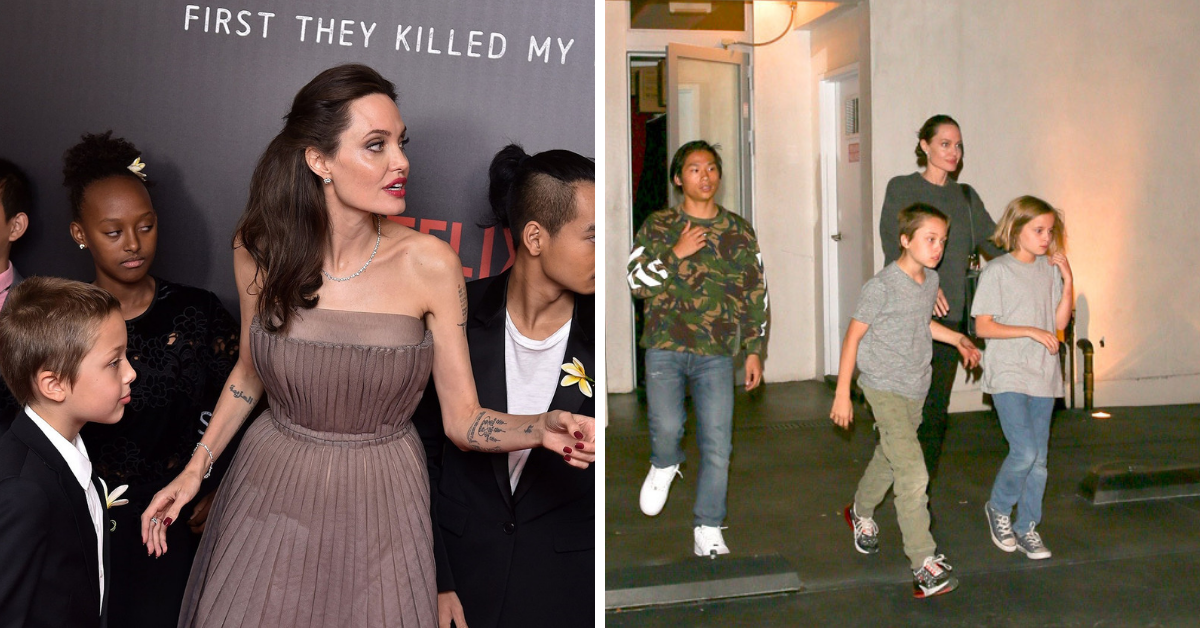 20 Unique Things Angelina Jolie Does To Raise Her Kids