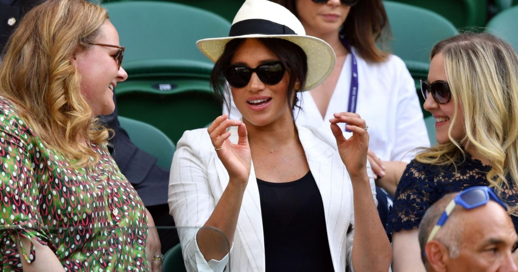 Meghan Markle Made Surprise Appearance At Wimbledon Wearing Adorable Archie Necklace