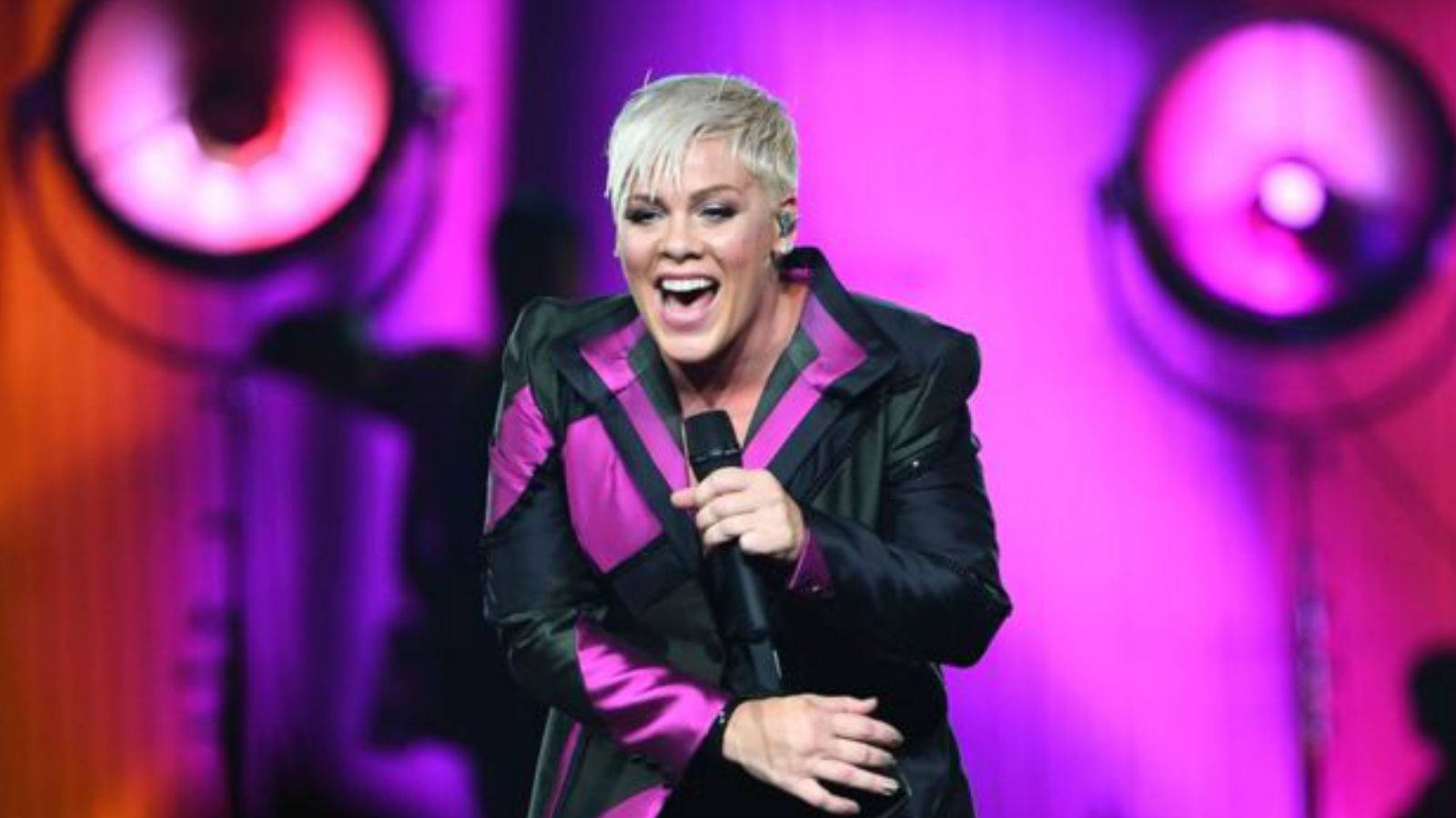 Pink Faces Backlash After Letting Her Kids Run Around Holocaust Memorial
