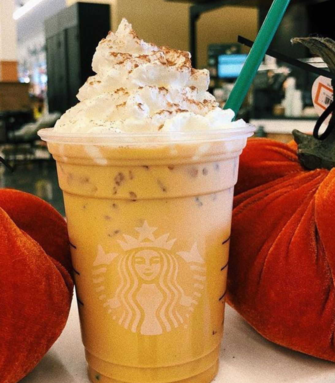 Photo Of Starbucks Pumpkin Spice Latte