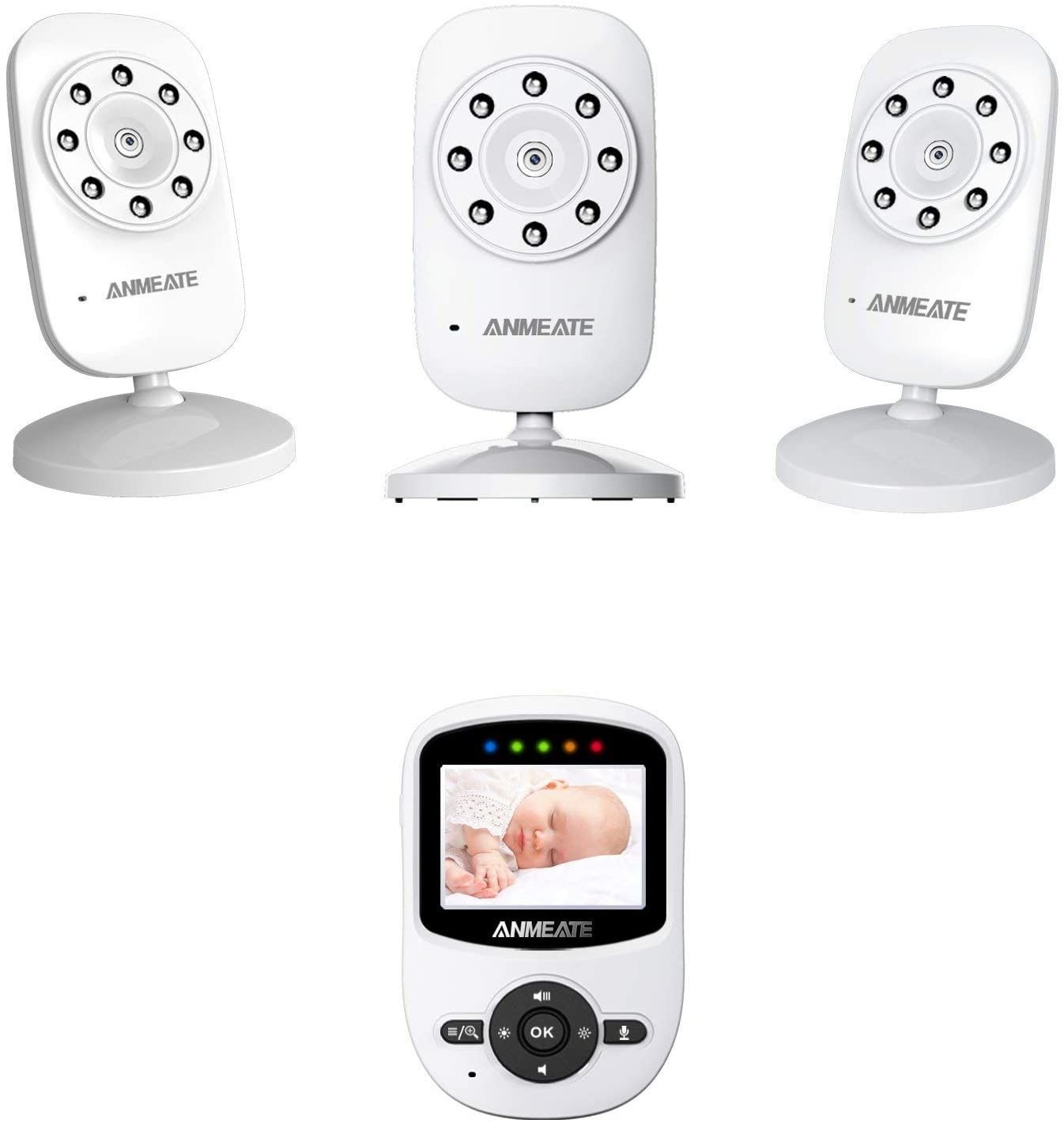 Top-Rated Anmeate Video Baby Monitor Is Nearly 50% Off