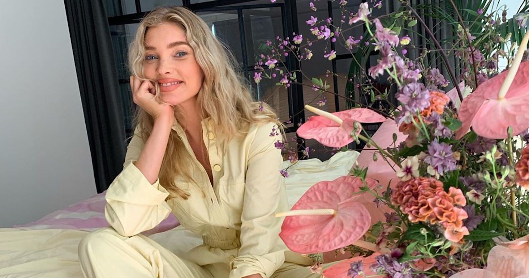 Elsa Hosk revealed she's pregnant with her first child.