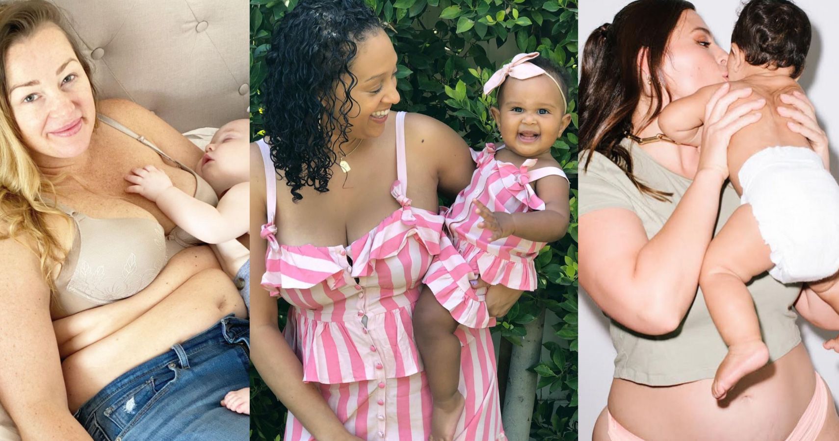 Moms who support positive body image postpartum