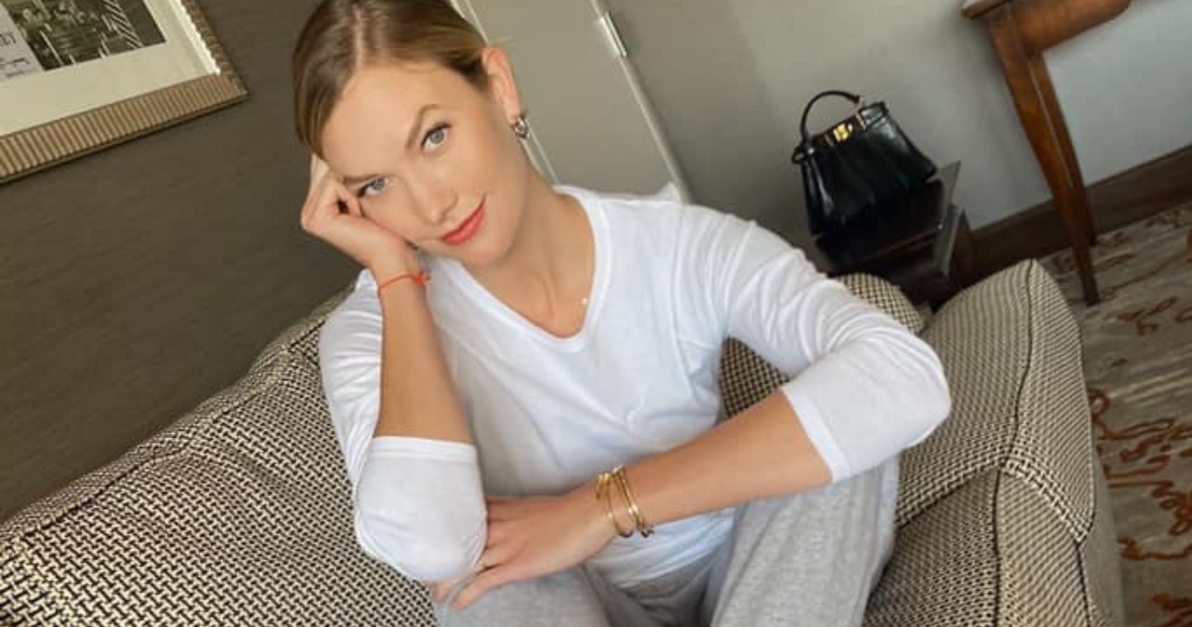 Karlie Kloss confirms pregnancy with baby bump photo
