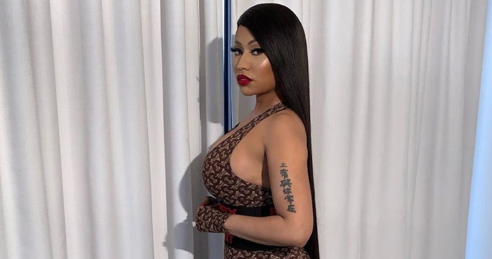 Nicki Minaj Reminisces On Pregnancy By Sharing Never-Seen Baby Bump Photos