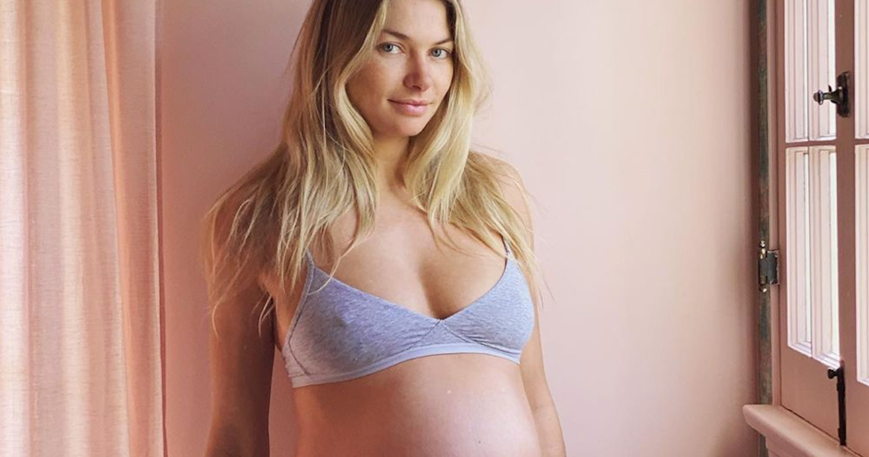 model Jess Hart welcomes first child