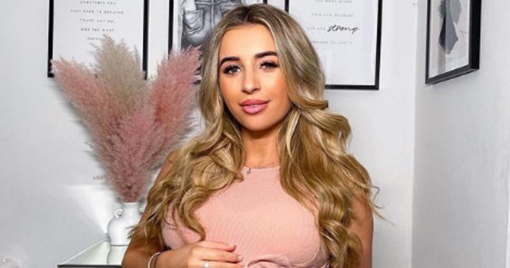 Dani Dyer gives birth to baby boy