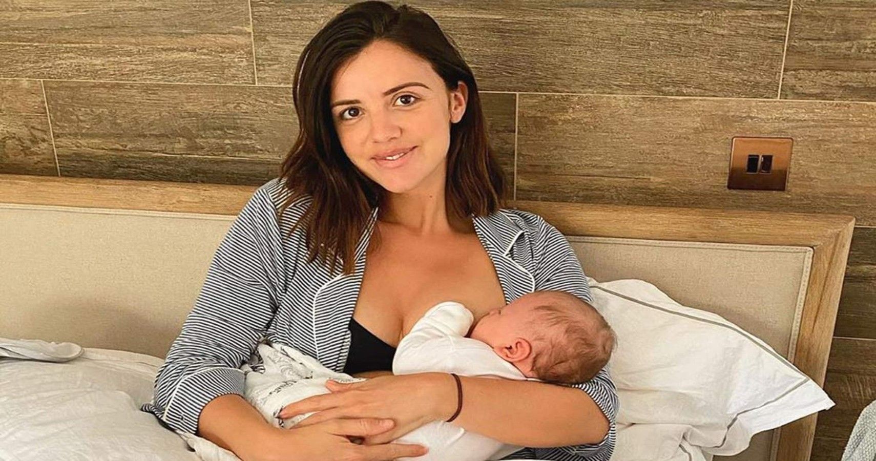 Lucy Mecklenburgh talks motherhood during a pandemic