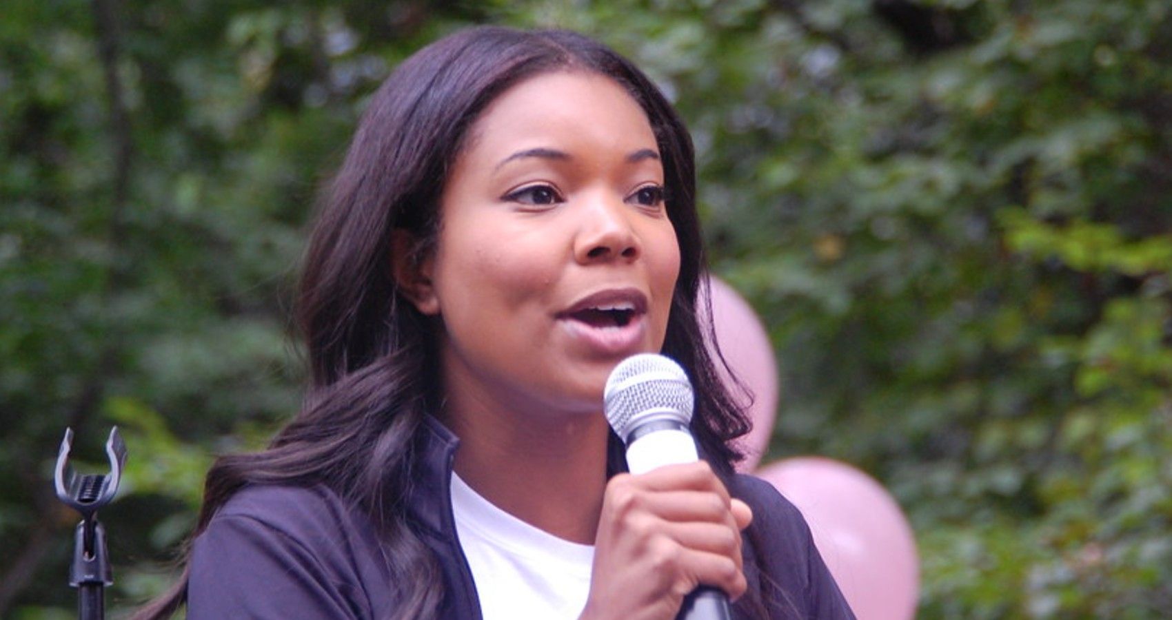 Gabrielle Union Giving A Speech At An Event