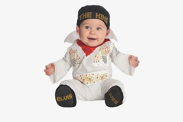 Baby Dressed Up As Elvis Presley