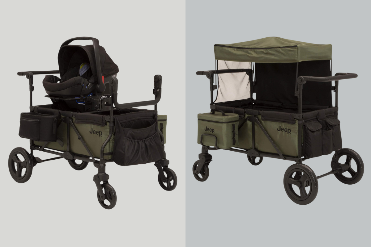 Jeep Deluxe Wrangler Stroller Wagon Amazon Prime Day Deal