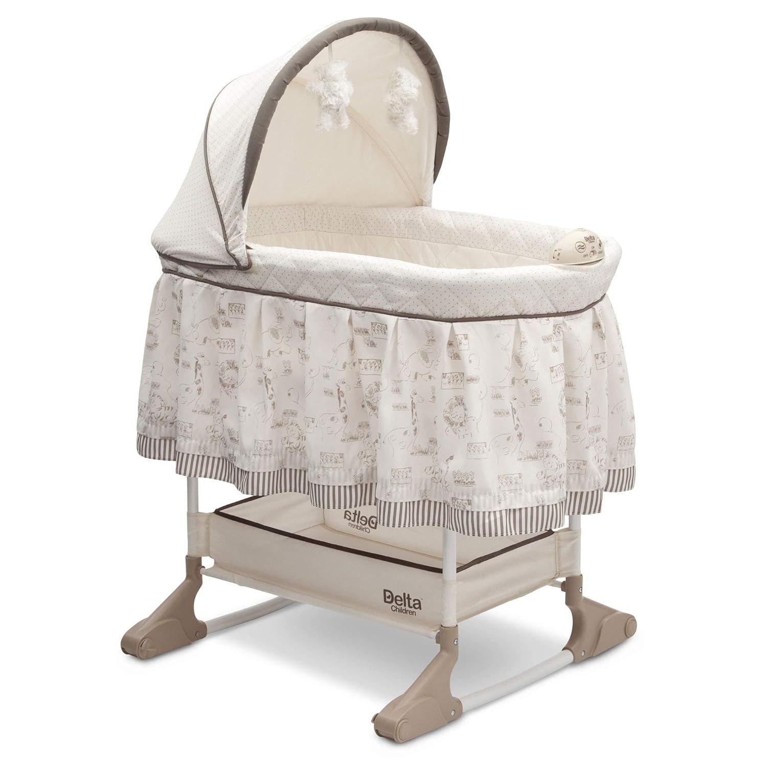 delta bedside bassinet