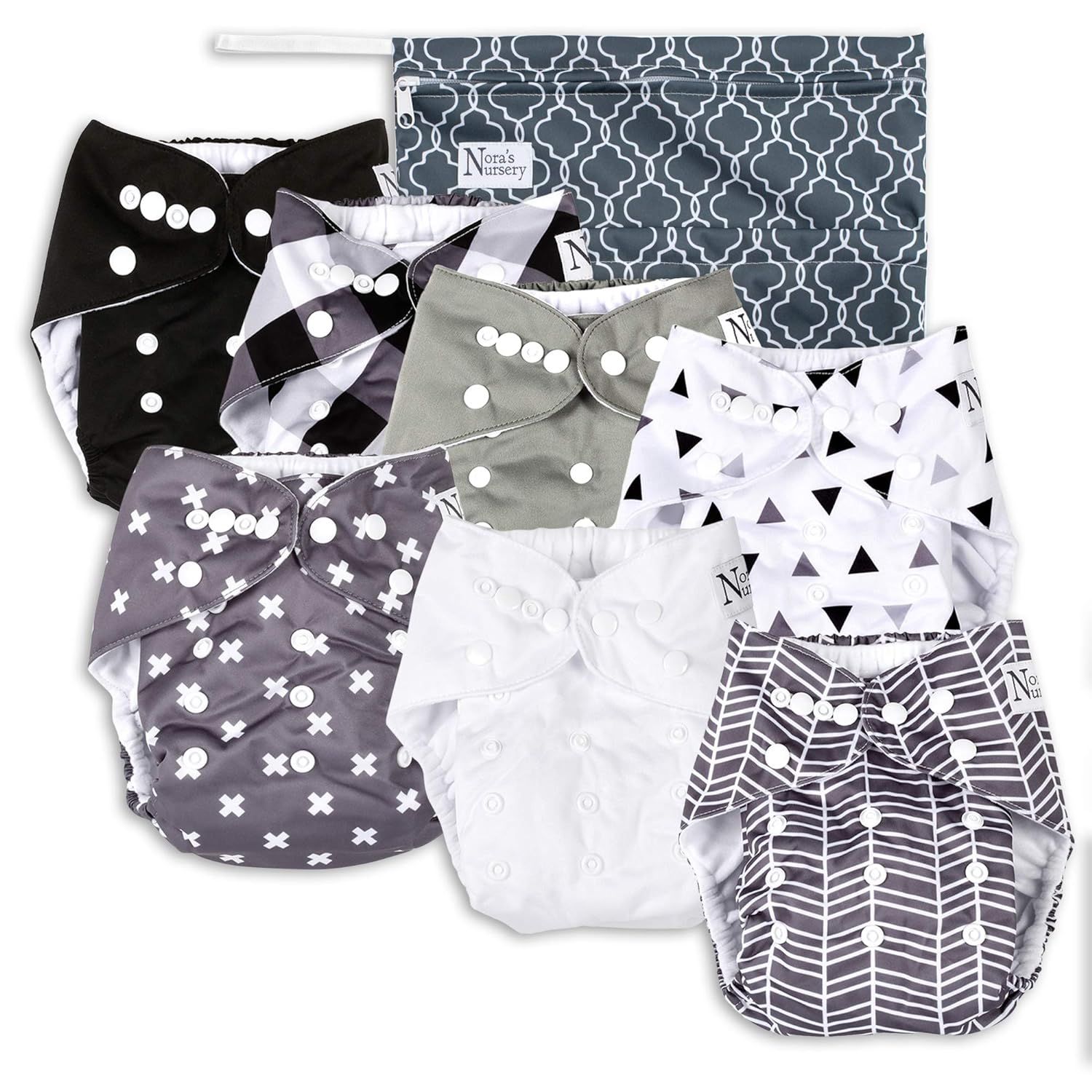 Bebe Confort Cloth Diaper or Swim Diaper 10-35lb - Horses - Clement