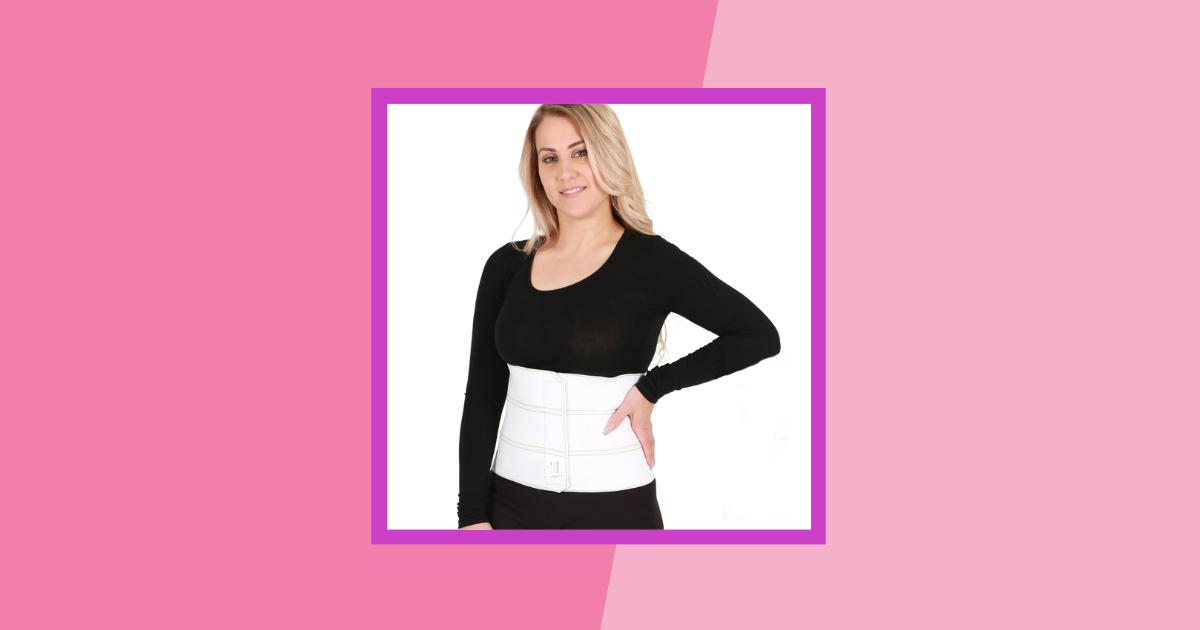 Abdominal Binder - Breathable Medium Support - White – Mums and Bumps