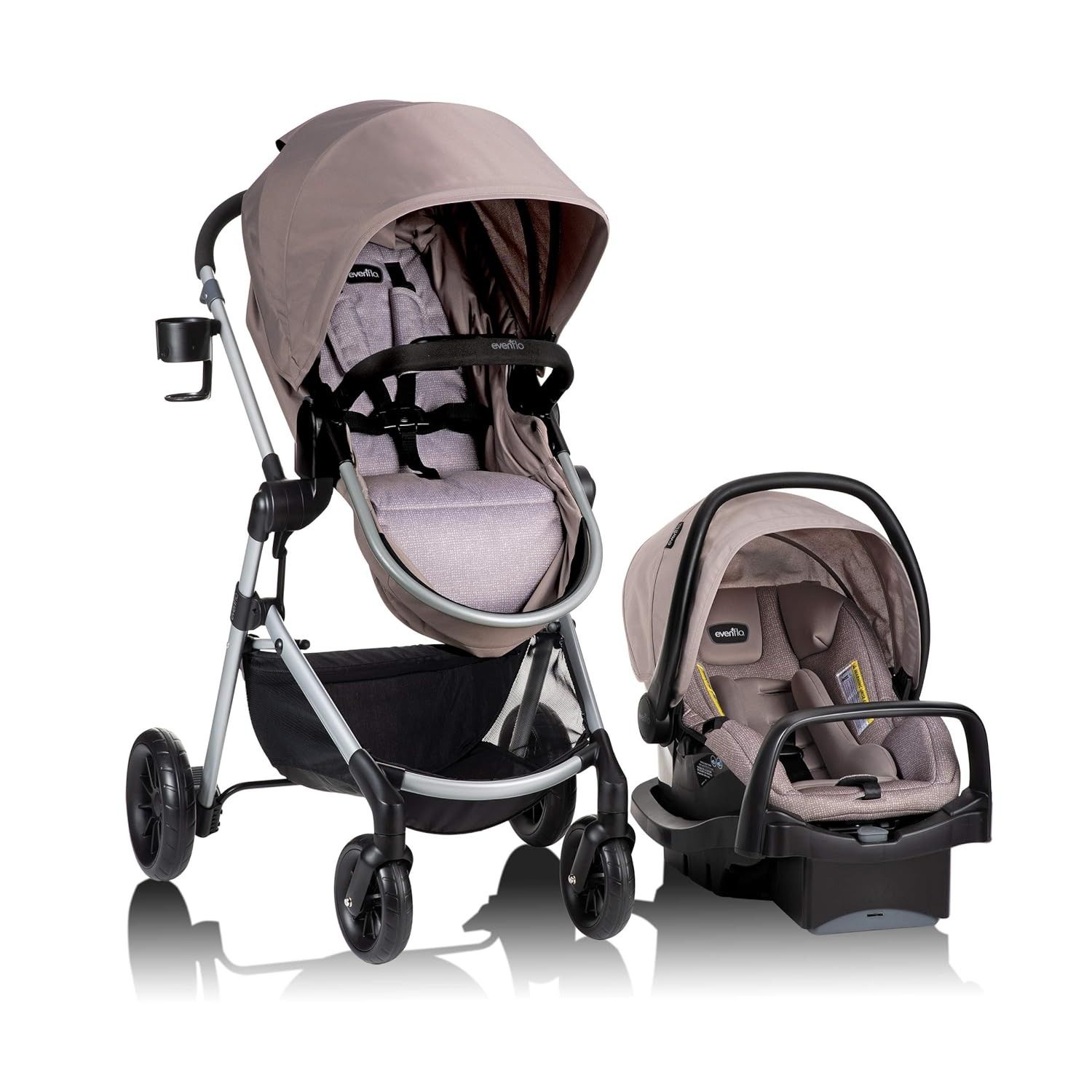 Chicco bravo trio travel system vs store evenflo pivot