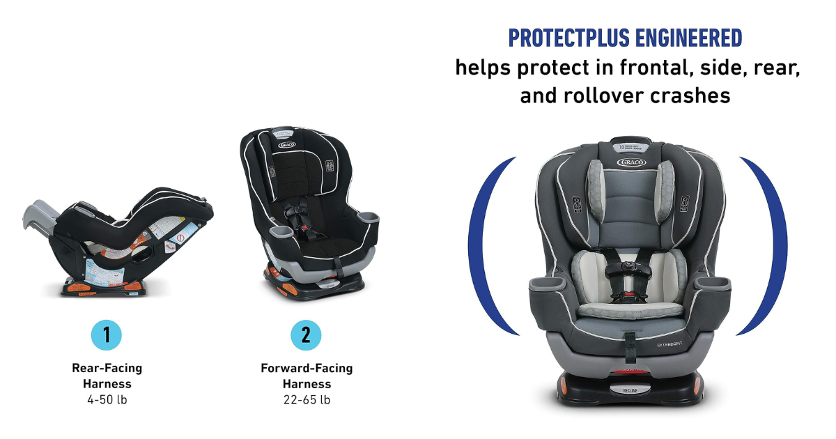 Graco Extend2Fit Convertible Car Seat