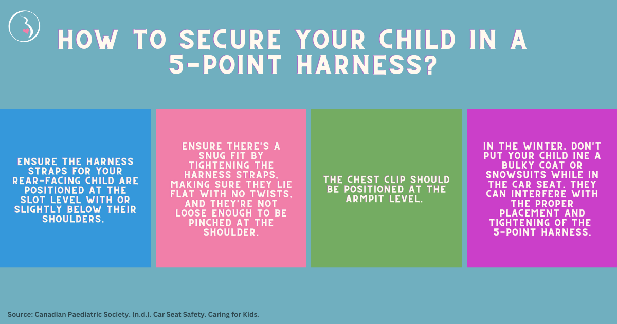 How To secure your child in a 5-point harness 