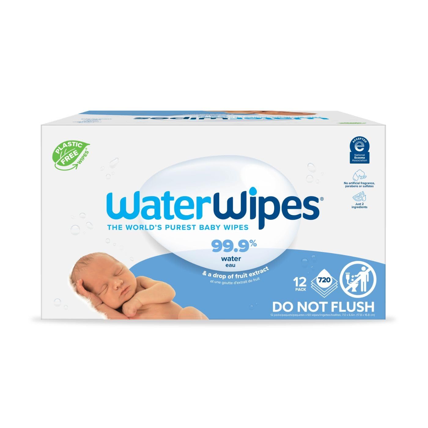 Original Water Wipes plastic-free baby wipes