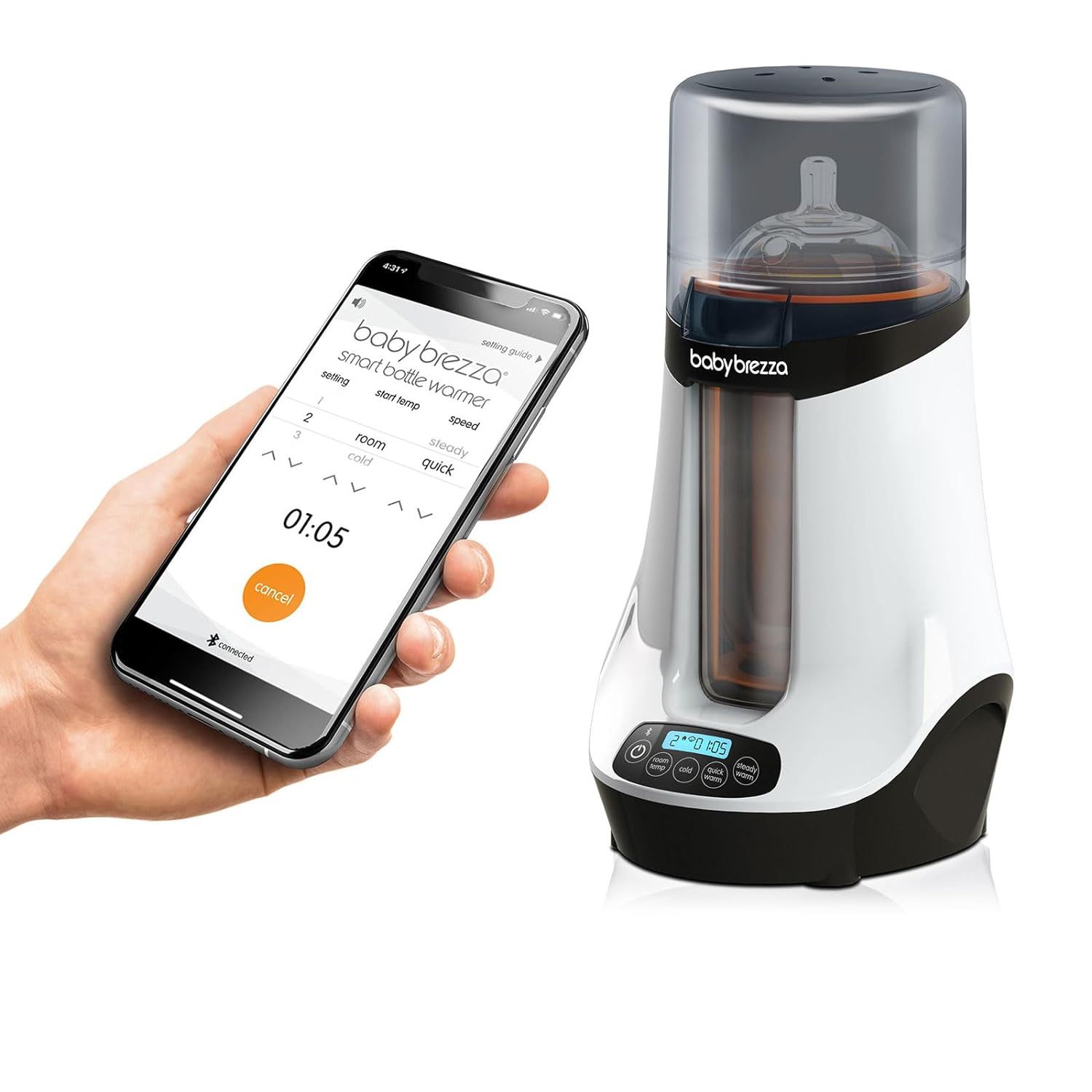Baby Brezza Safe & Smart Electric Baby Bottle Warmer