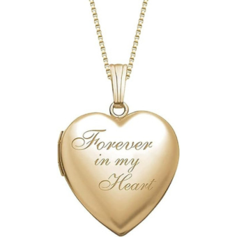 Forever in My Heart Locket Necklace