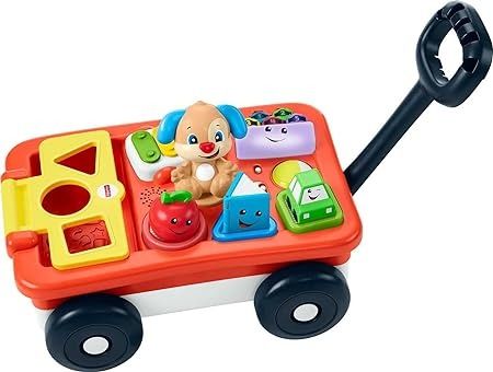  Fisher-Price Laugh & Learn Baby & Toddler Toy Smart Stages  Puppy Interactive Plush Dog with Music and Lights for Ages 6+ Months :  Everything Else