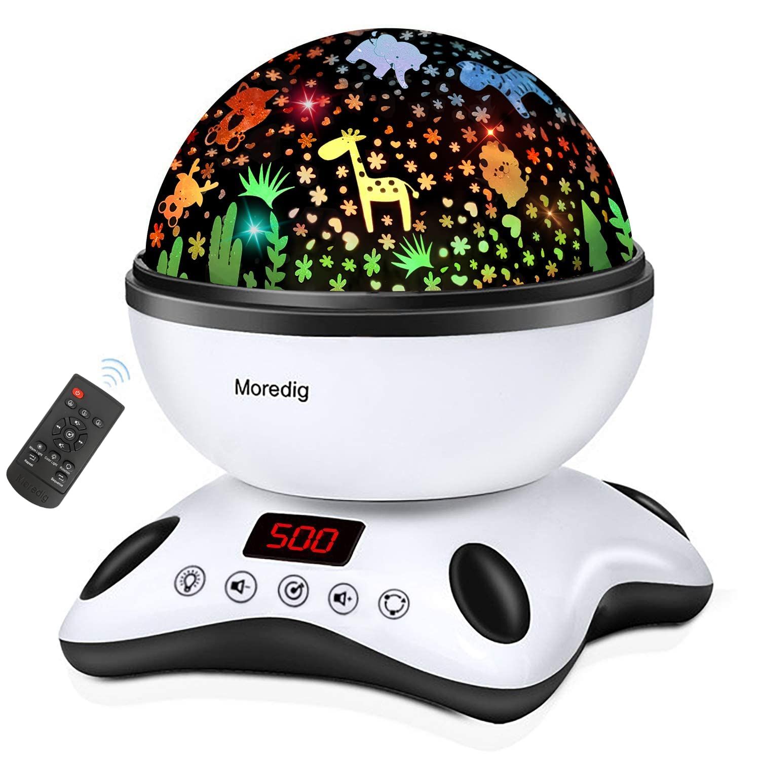 Moredig Kids Night Light Projector