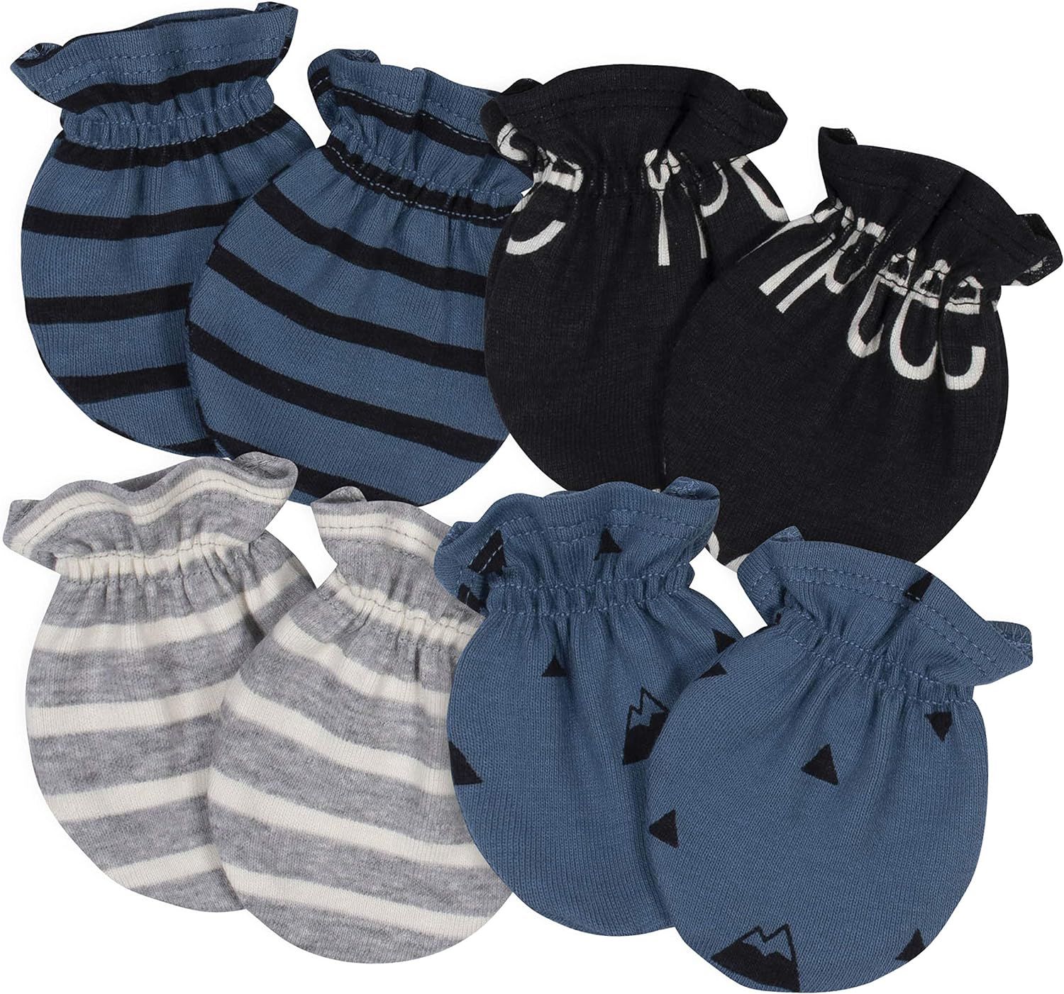 Baby grows sale with scratch mitts