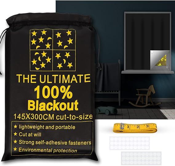 RUseeN Portable Blackout Shades in a bag