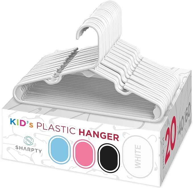 Sharpty Plastic Baby Hangers