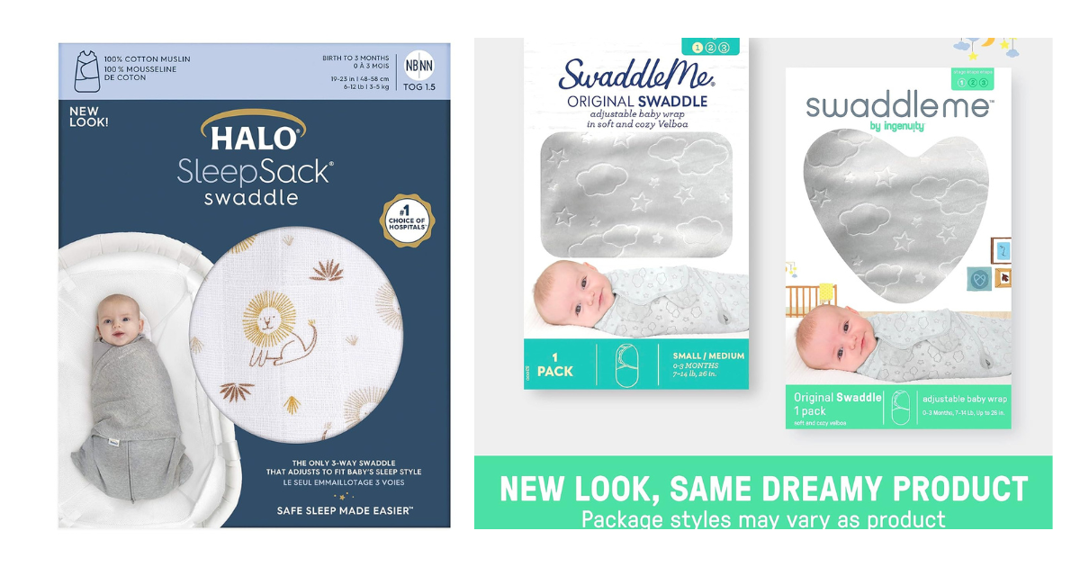 SwaddleMe vs. Halo SleepSack
