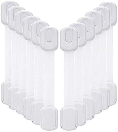 Vmaisi Baby Proofing Magnetic Cabinet Locks 12 Pack - Childproof your house