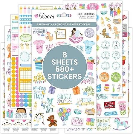 Best Pregnancy Milestone Cards And Stickers