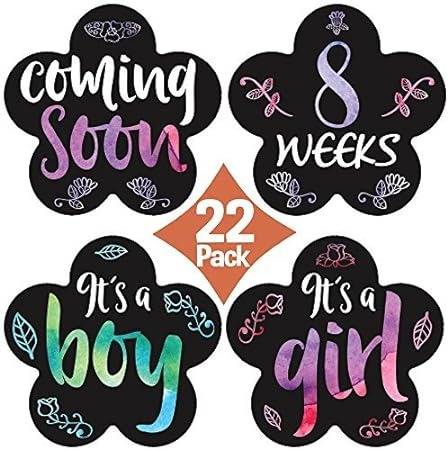 Best Pregnancy Milestone Cards And Stickers