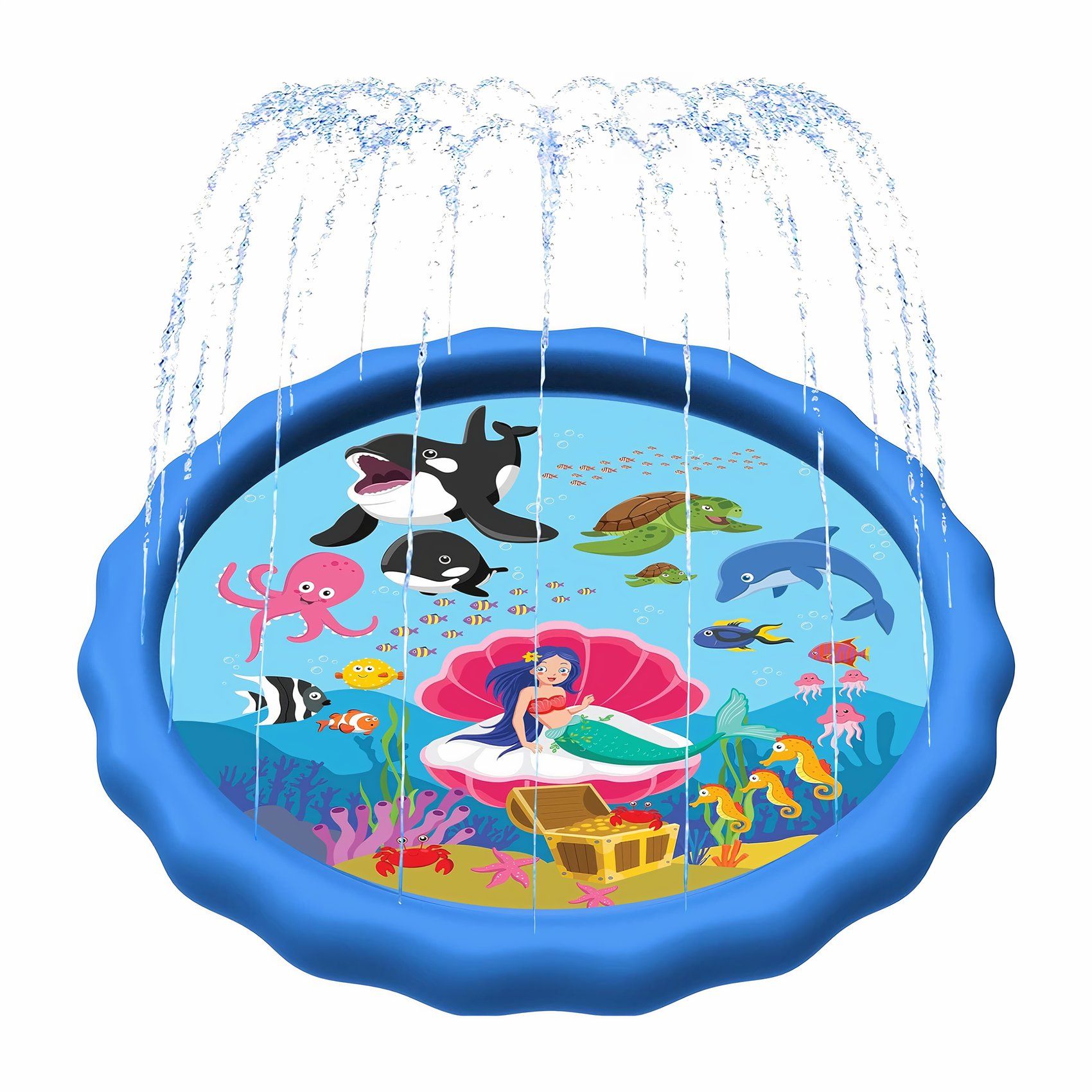 SplashEZ Backyard Splash Pad On Sale For 50 Off