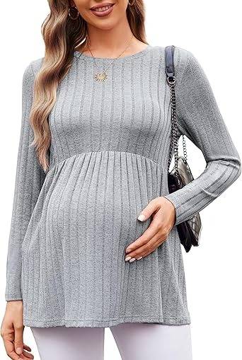Best Fall Weather Maternity Sweaters