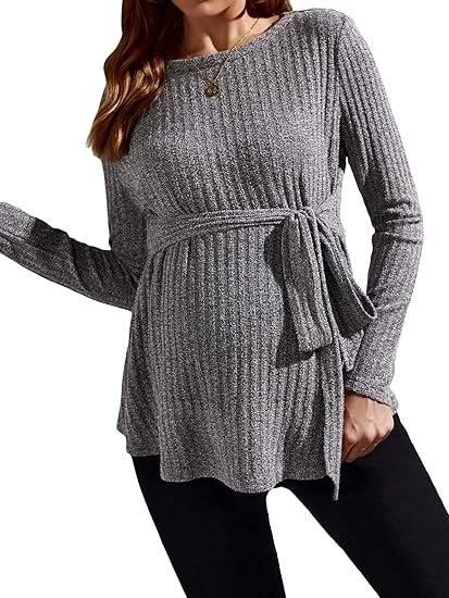 Best Fall Weather Maternity Sweaters