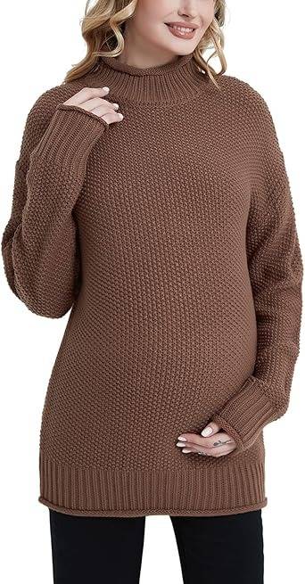Best Fall Weather Maternity Sweaters