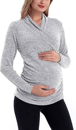 Best Fall Weather Maternity Sweaters