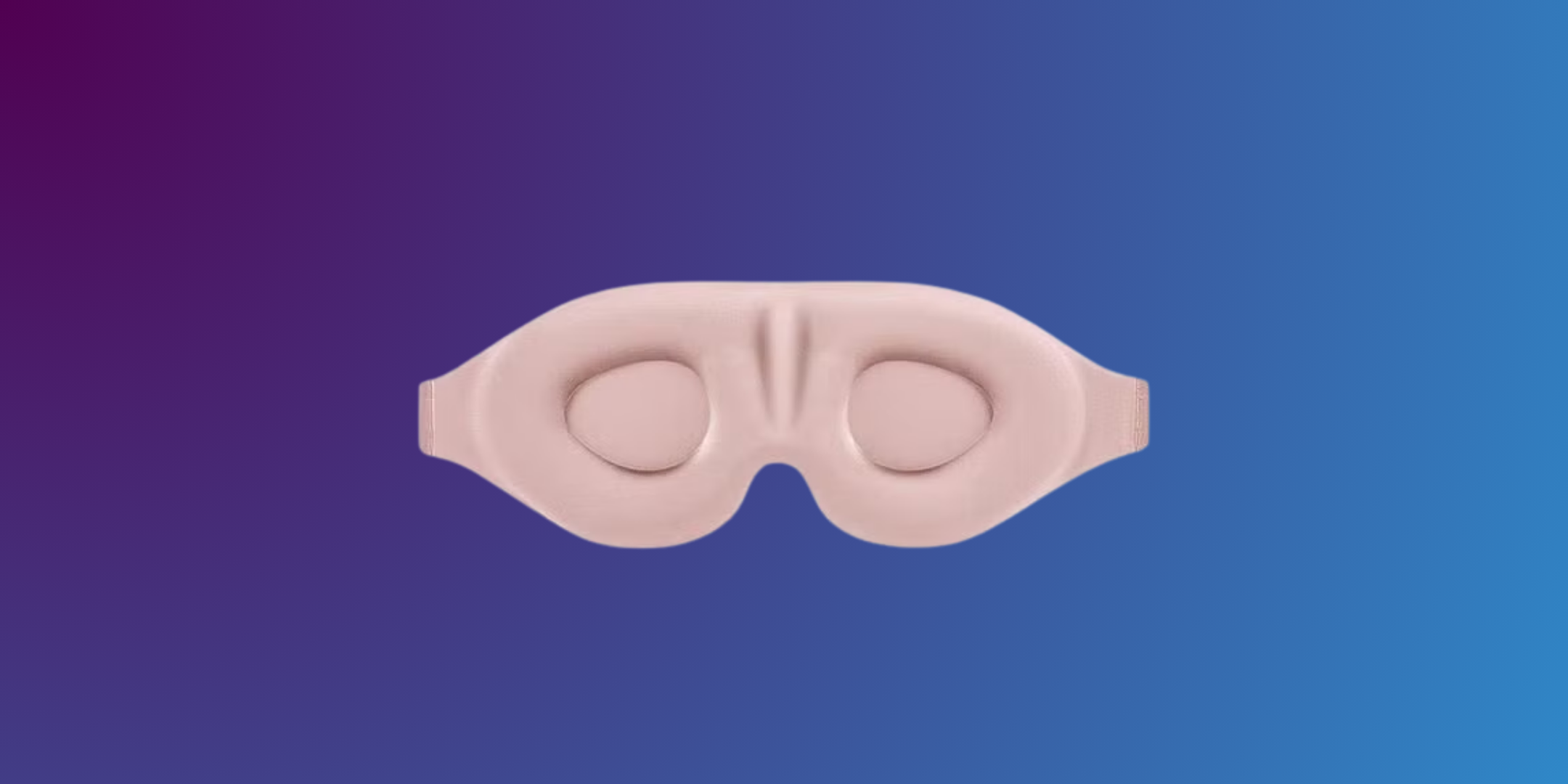 Perfect For Side Sleepers, This Breathable 3D Sleep Eye Mask