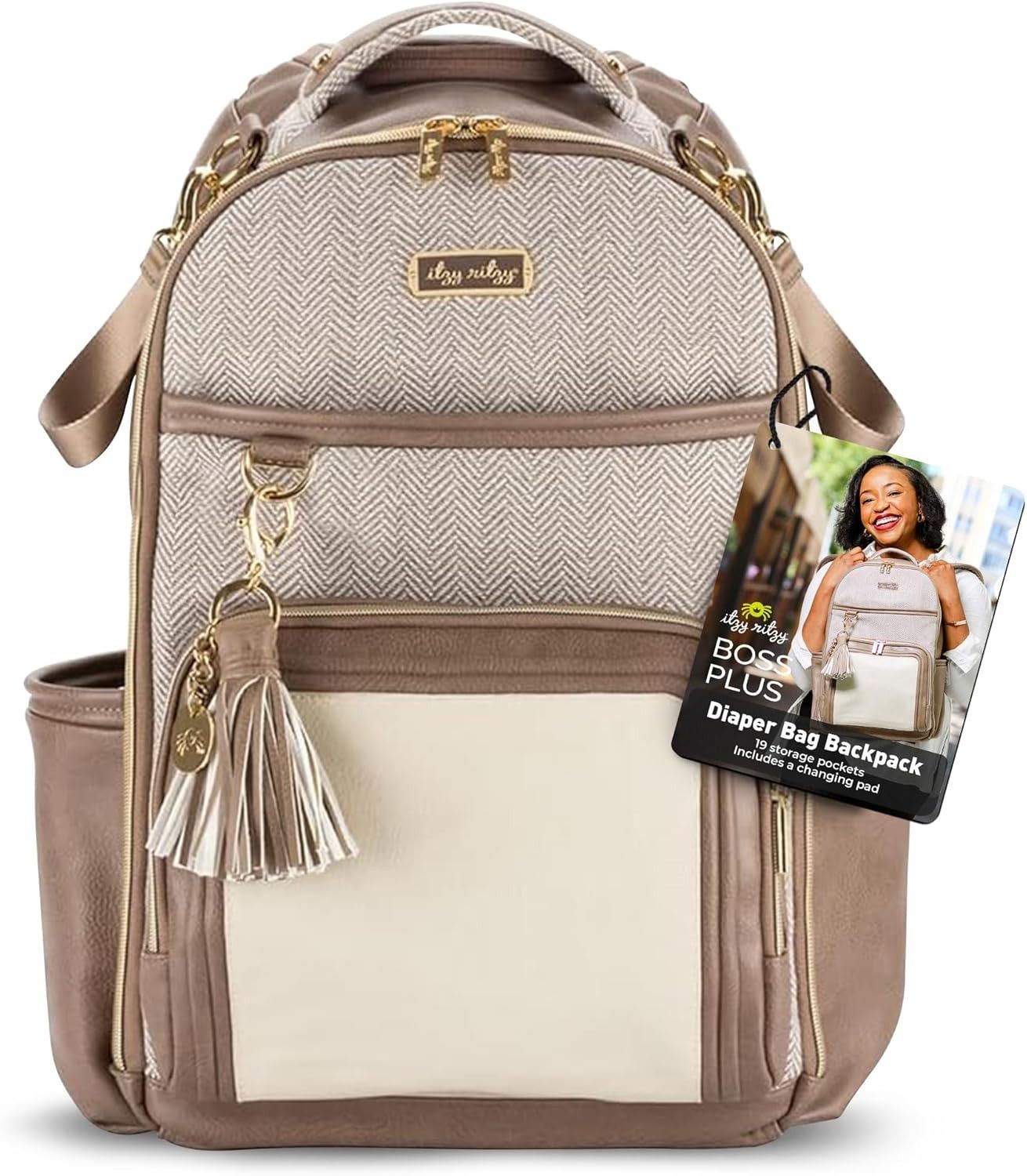 Itzy Ritzy's Boss Plus Diaper Backpack: The Ultimate Summer Travel ...
