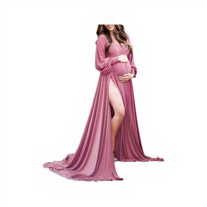 strapless open back dress Buy Sale Fox Sexy Off the Shoulder Long Lilac Lace Maternity Dress   Foxbackdrop
