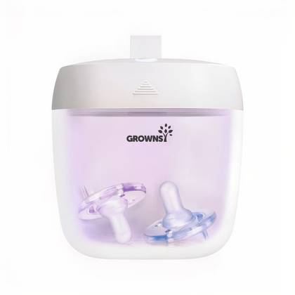 Grownsy Portable Pacifier Sanitizer: UV-C Sterilization for Babies